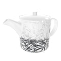 Cowrie Queen Bone China Teapot