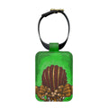 Red Braids Luggage Tag