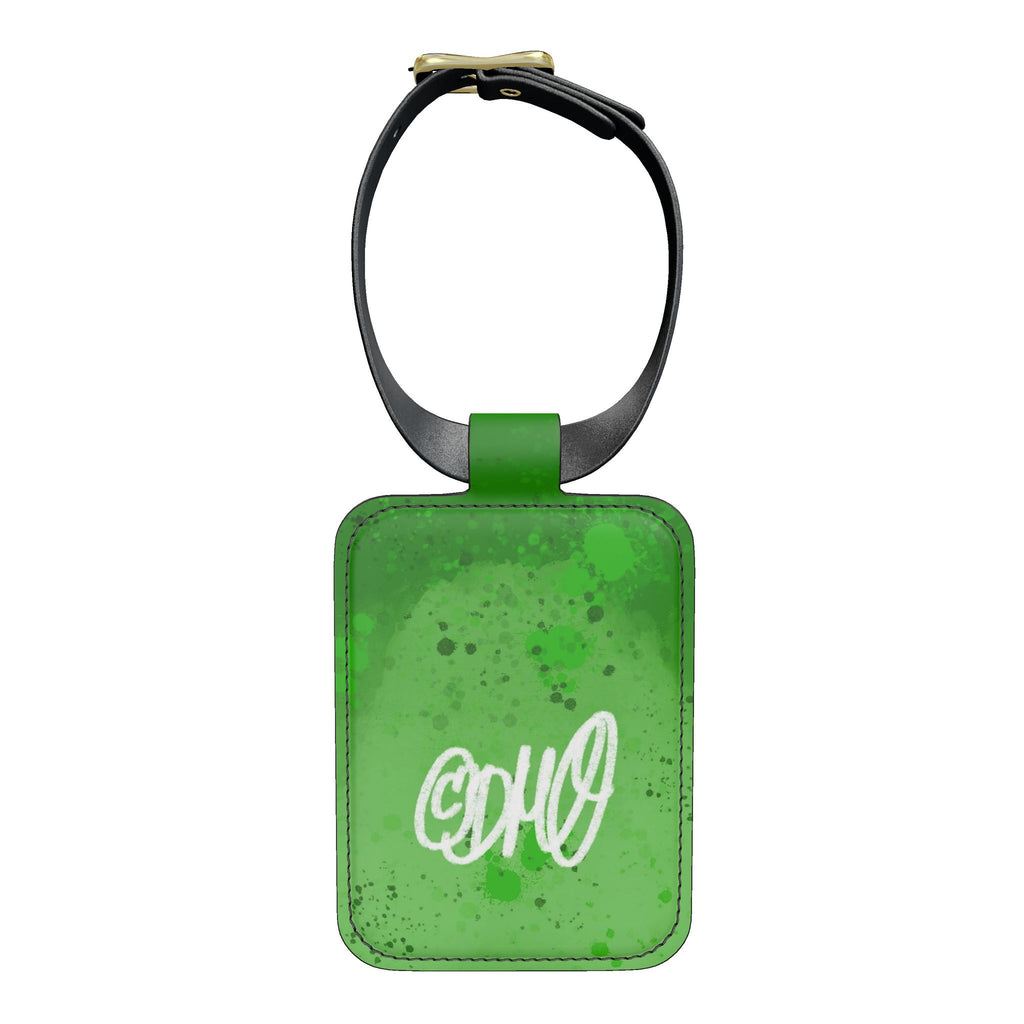 Red Braids Luggage Tag